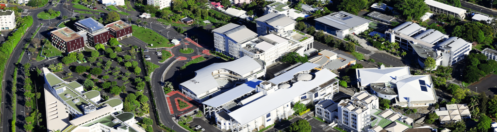 Aerial photo of the Moufia Campus