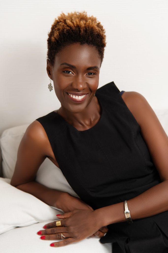 Photo portrait de la réalisatrice du documentaire "Où sont les noirs ?", Rokhaya Diallo 