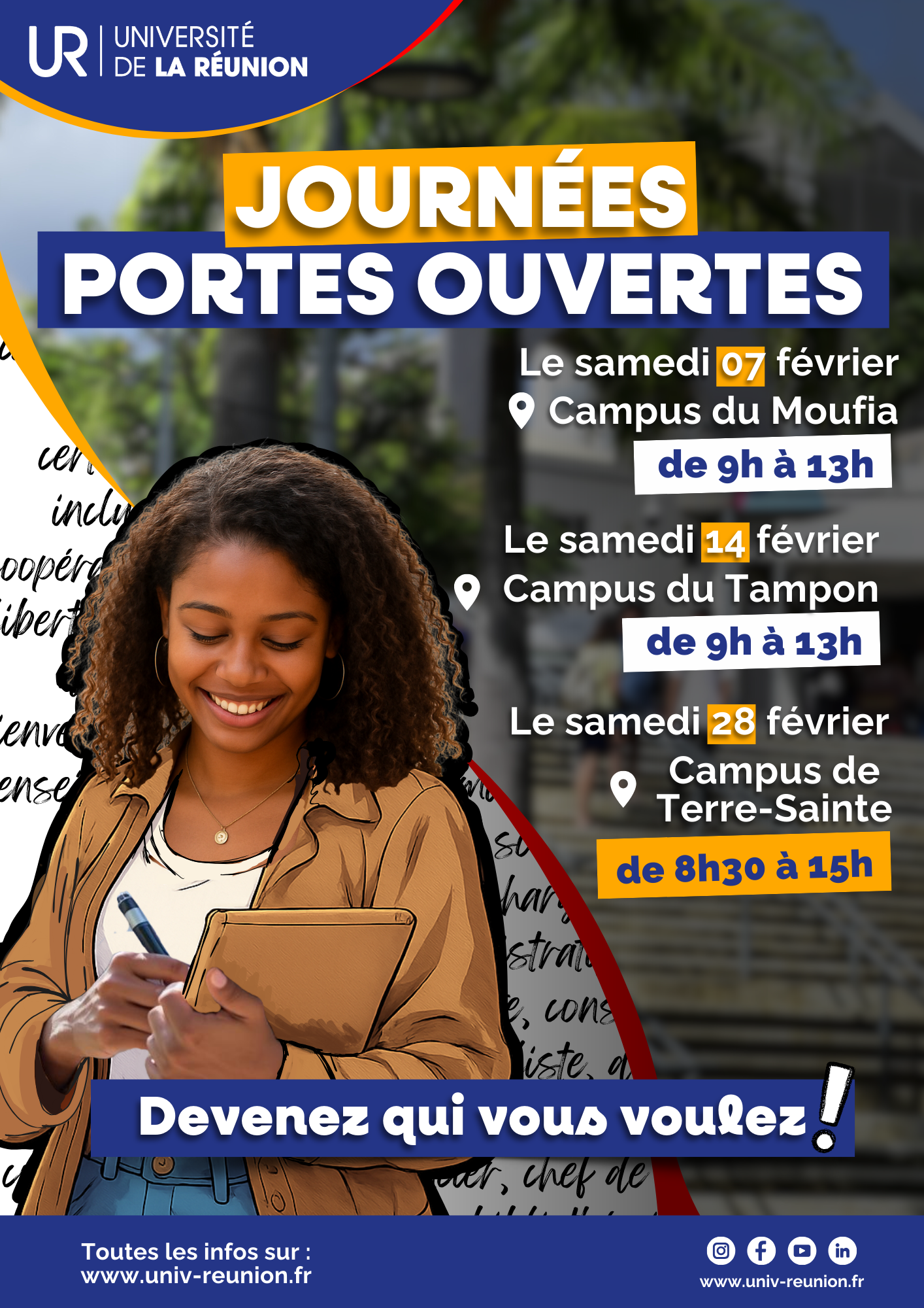 Affiche portes ouvertes 2026