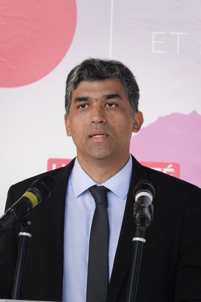 Frédéric MIRANVILLE, Président de l'Université de La Réunion