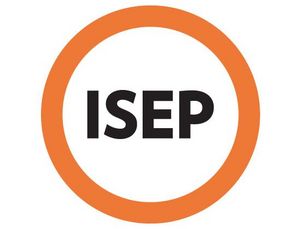 Logo International Student Exchange Program (ISEP)

Un cercle aux bordures oranges. Écrit au centre en majuscule, gras et noir sur fond blanc "ISEP"