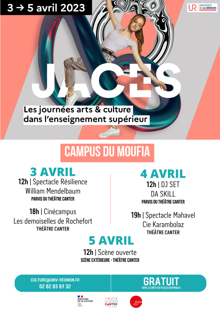 Affiche et programme des JACES 