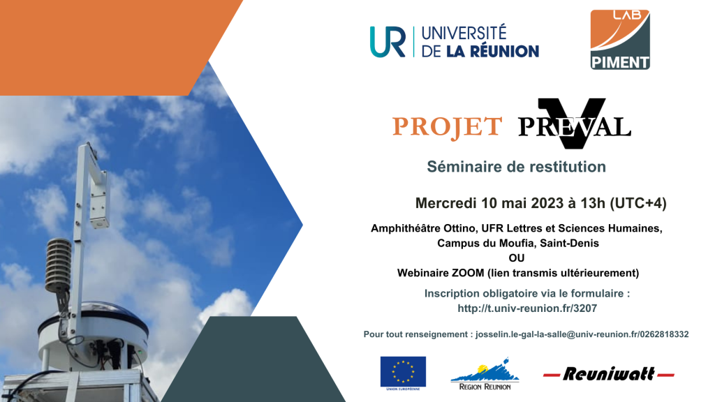 Affiche du projet PREVAL