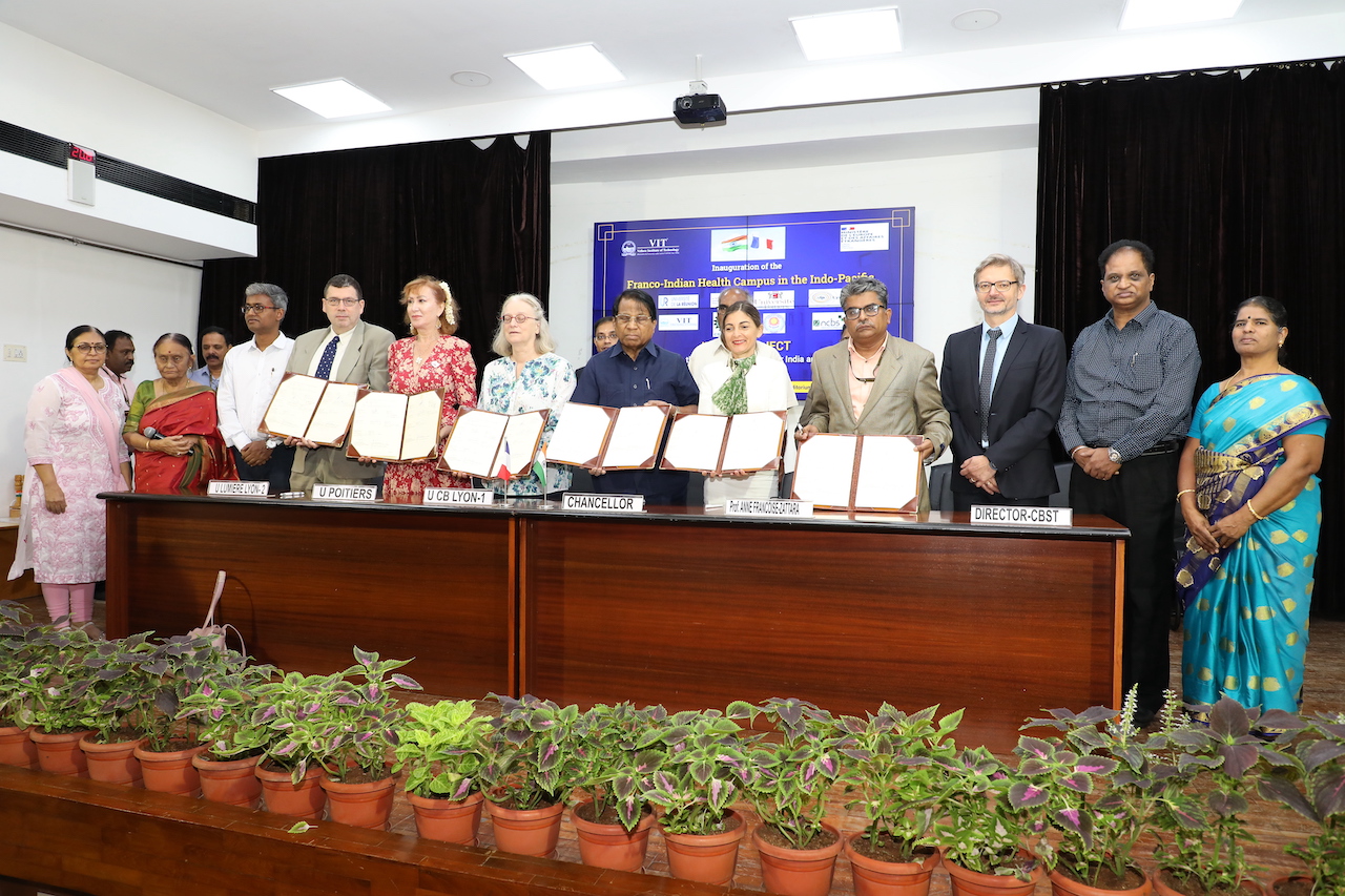 L’Université de La Réunion implante le 1er campus Franco-Indien en Inde dans le domaine des Sciences de la Vie & de la Santé