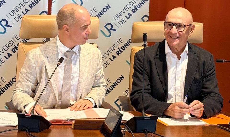 L&rsquo;Université de La Réunion signe une convention de partenariat avec l&rsquo;IEDOM