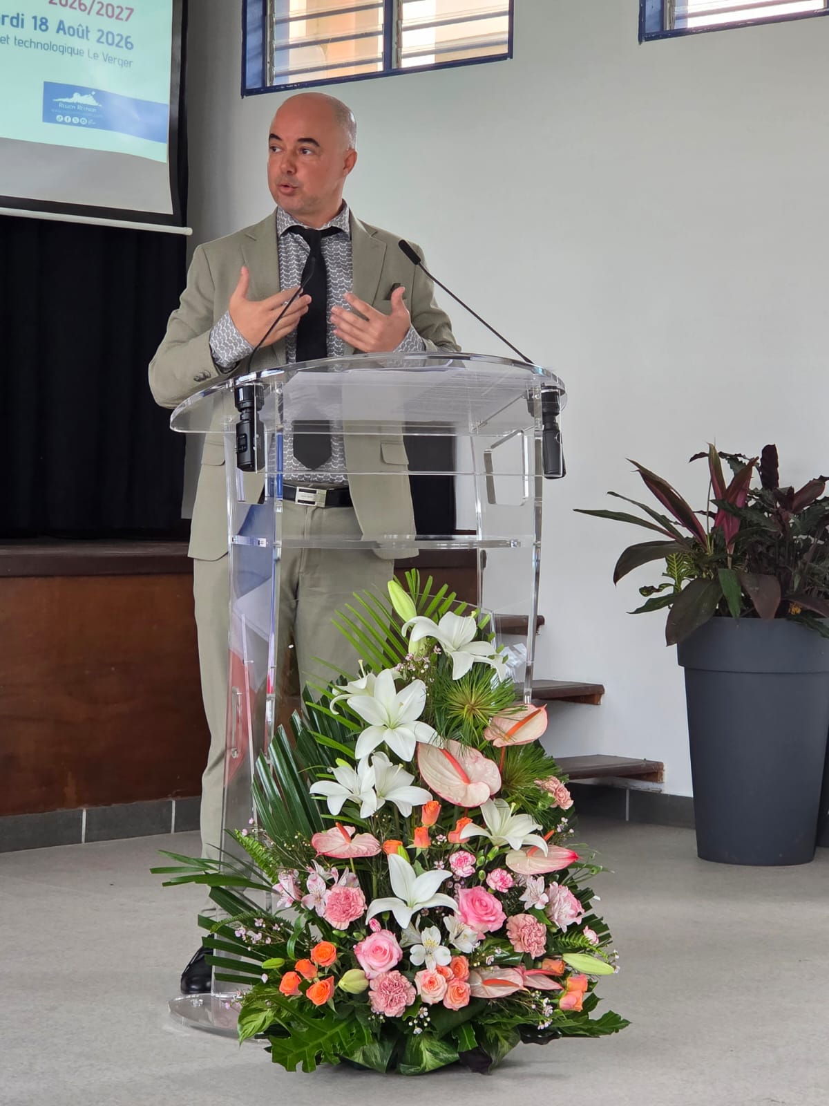 Jean François HOARAU, Président de l'Université de La Réunion